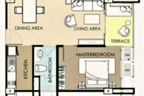 70 SC Floorplan (1- Bedroom)