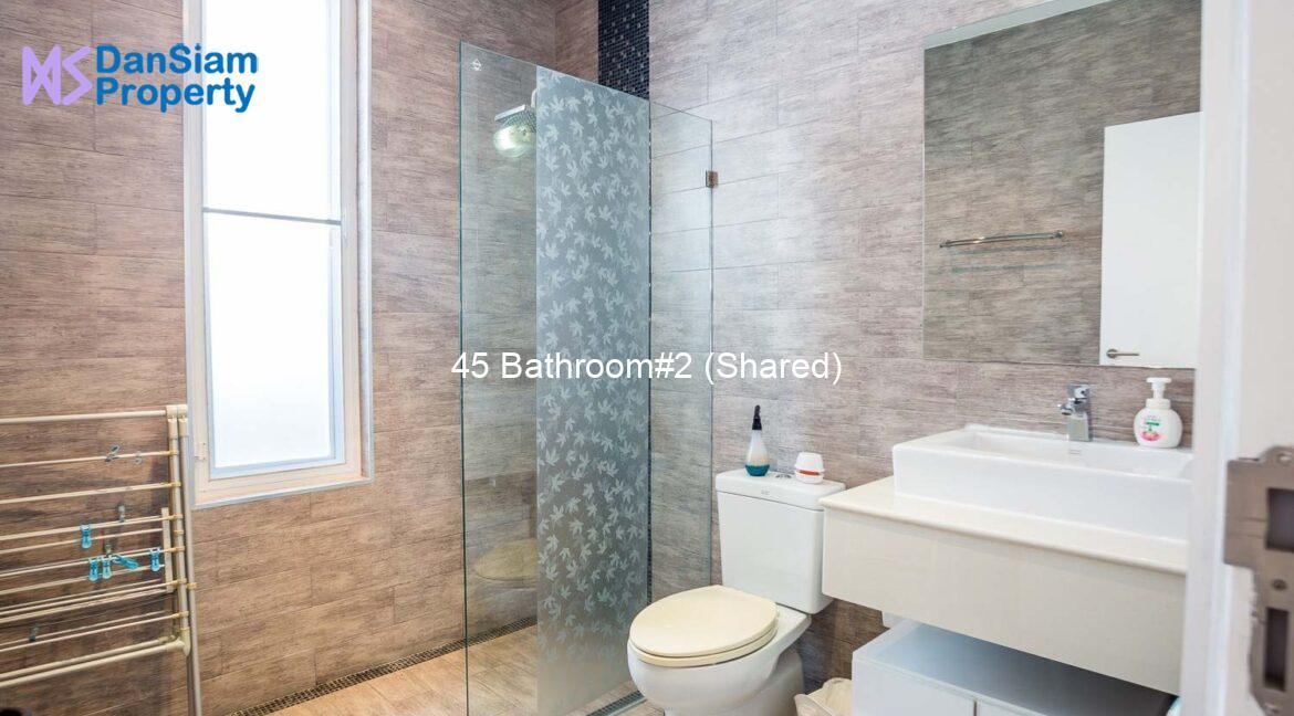 45 Bathroom#2 (Shared)
