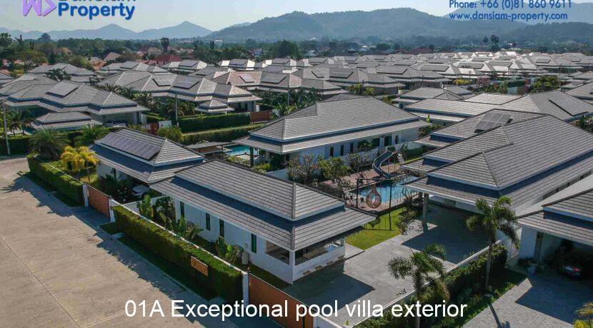 01A Exceptional pool villa exterior