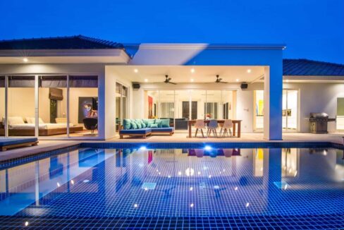 03A Luxury pool villa exterior
