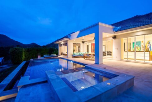 03B Luxury pool villa exterior