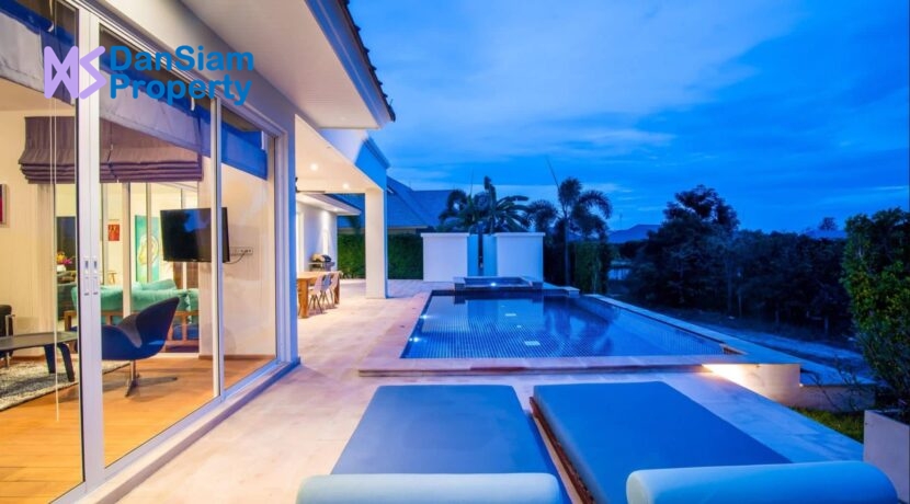 03E Luxury pool villa exterior