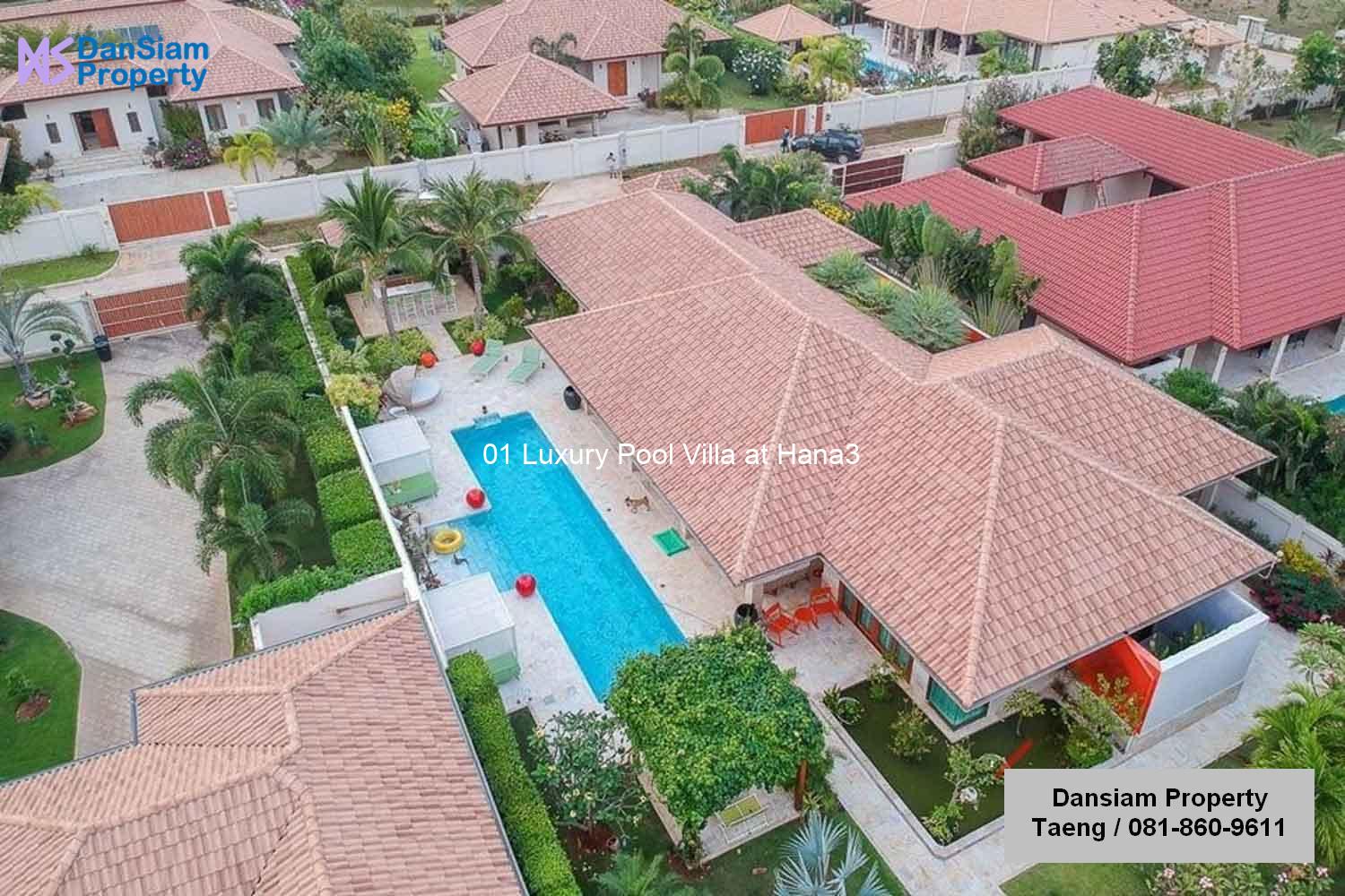 Luxury Pool Villa near Hua Hin in Pranburi at Hana Village3