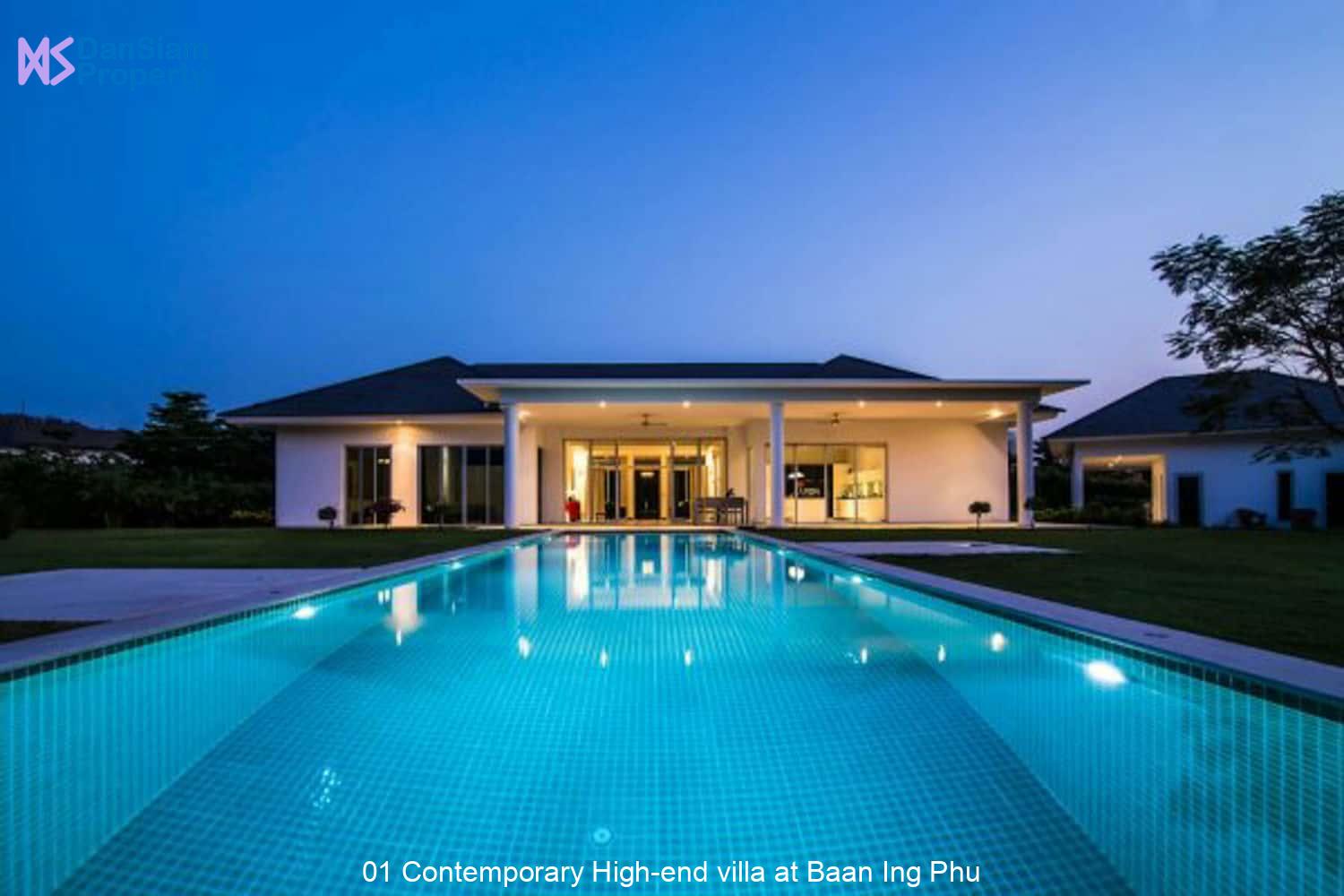 Contemporary High-end Villa in Hua Hin at Baan Ing Phu