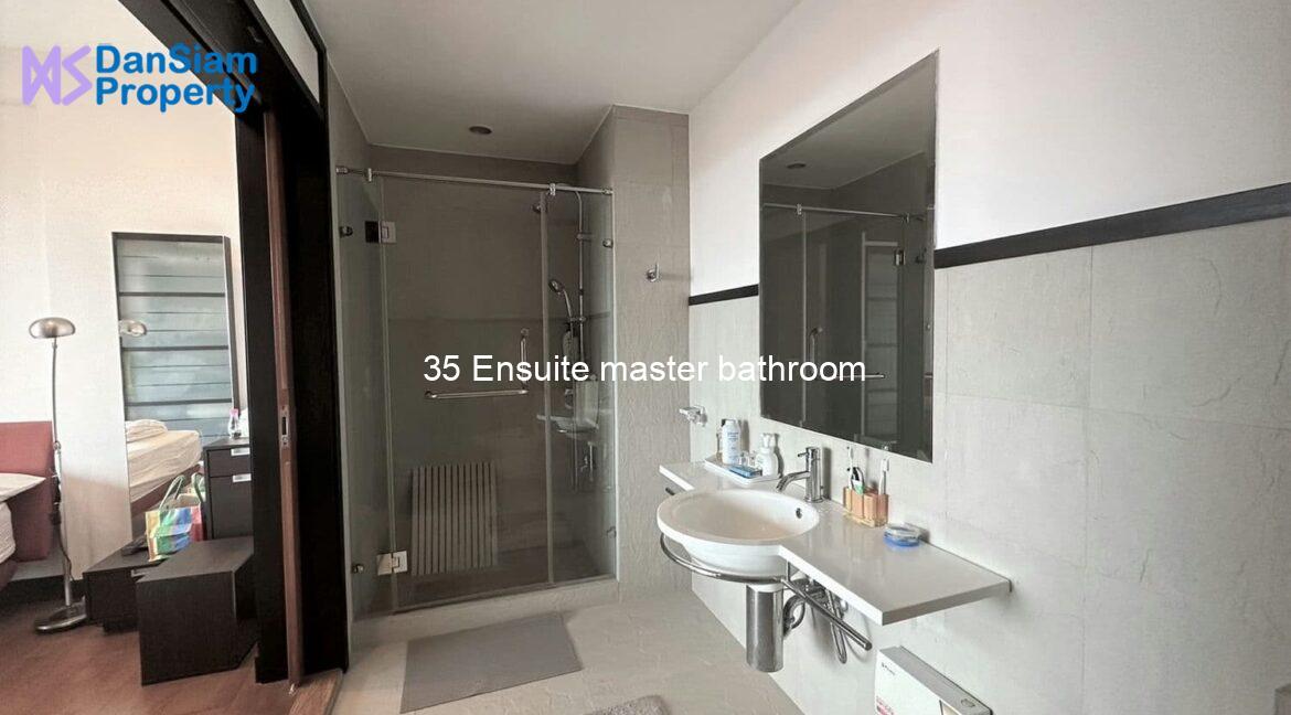 35 Ensuite master bathroom