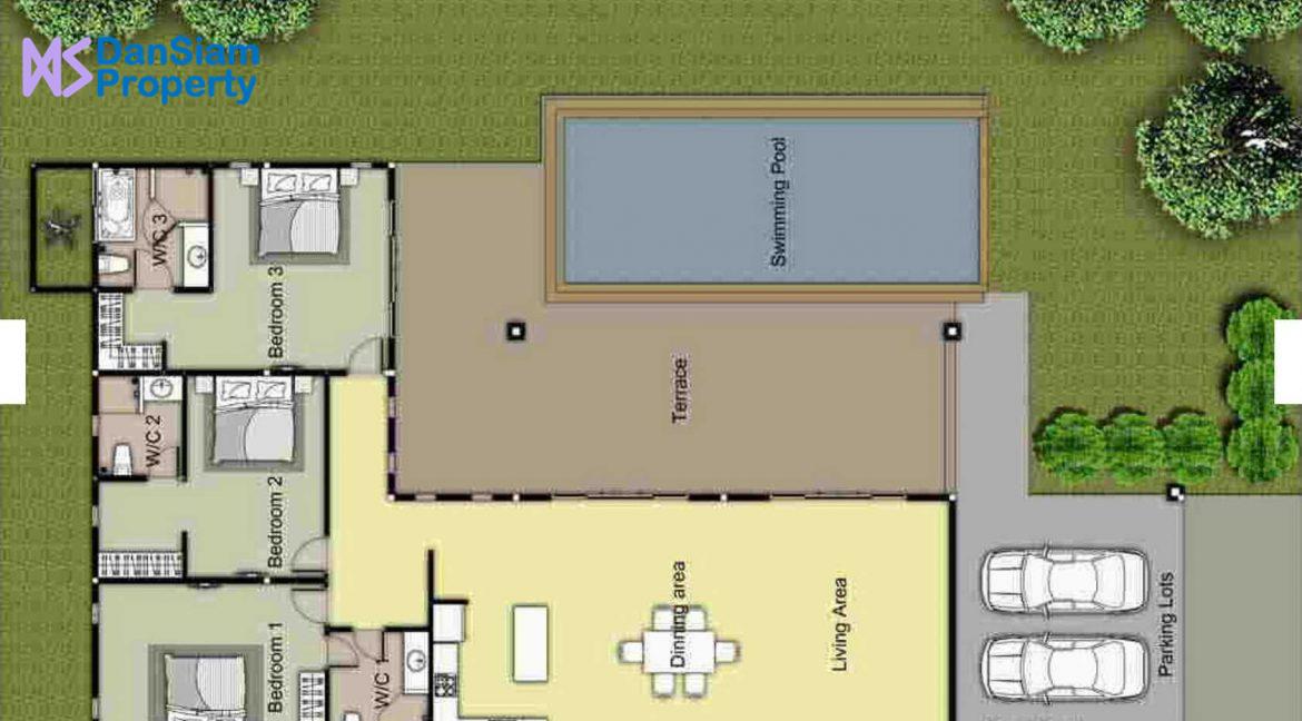 20 PV Floorplan Standard Villa