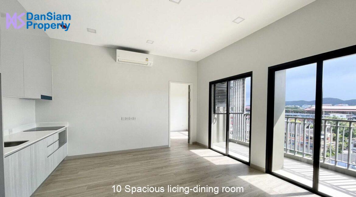 10 Spacious licing-dining room