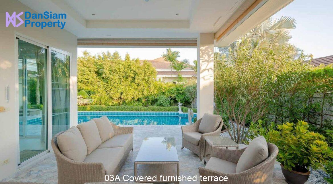 03A Covered furnished terrace