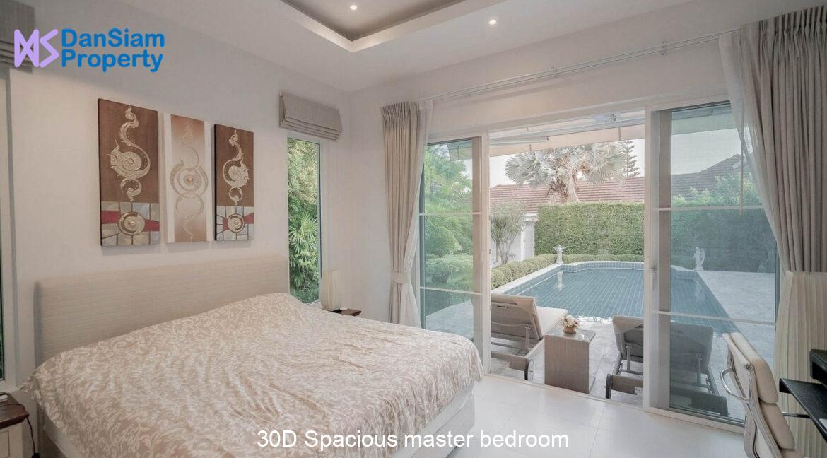 30D Spacious master bedroom