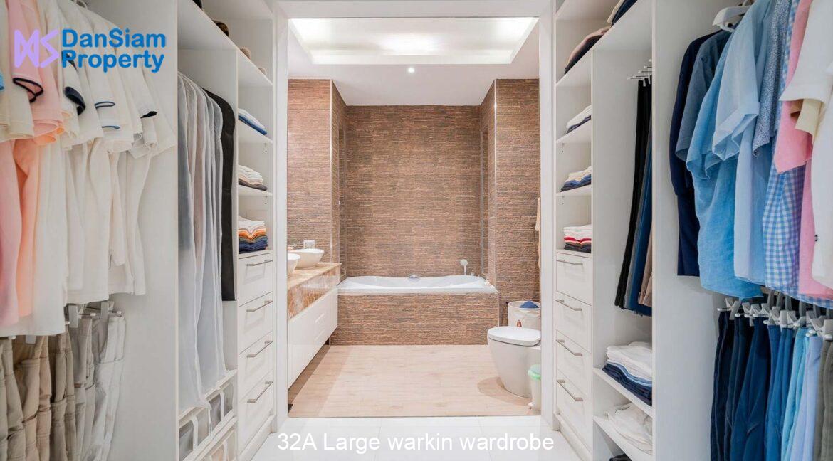 32A Large warkin wardrobe