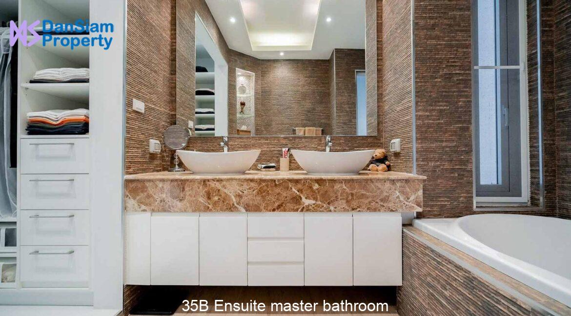 35B Ensuite master bathroom