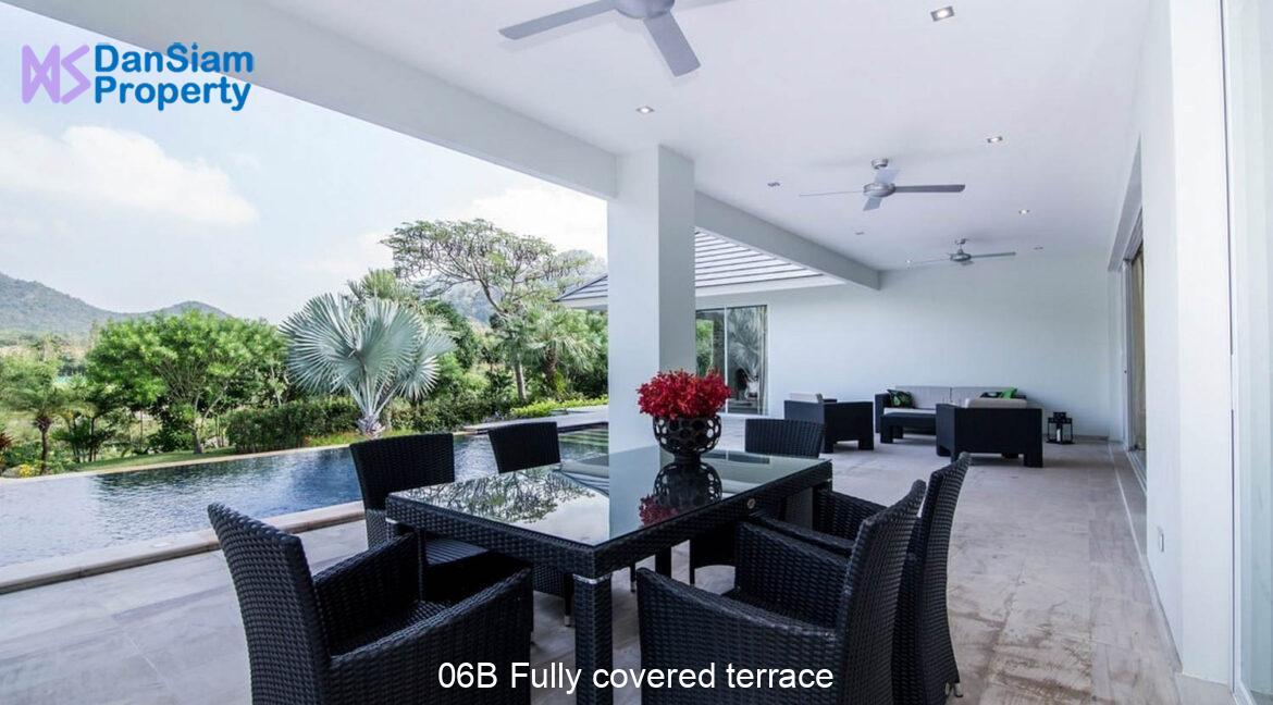 06B Fully covered terrace