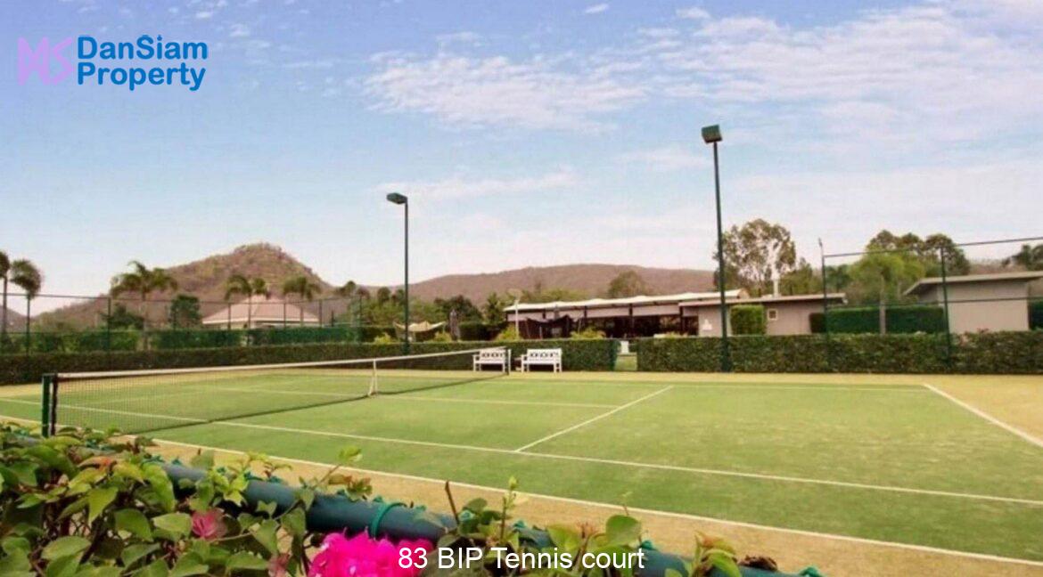 83 BIP Tennis court