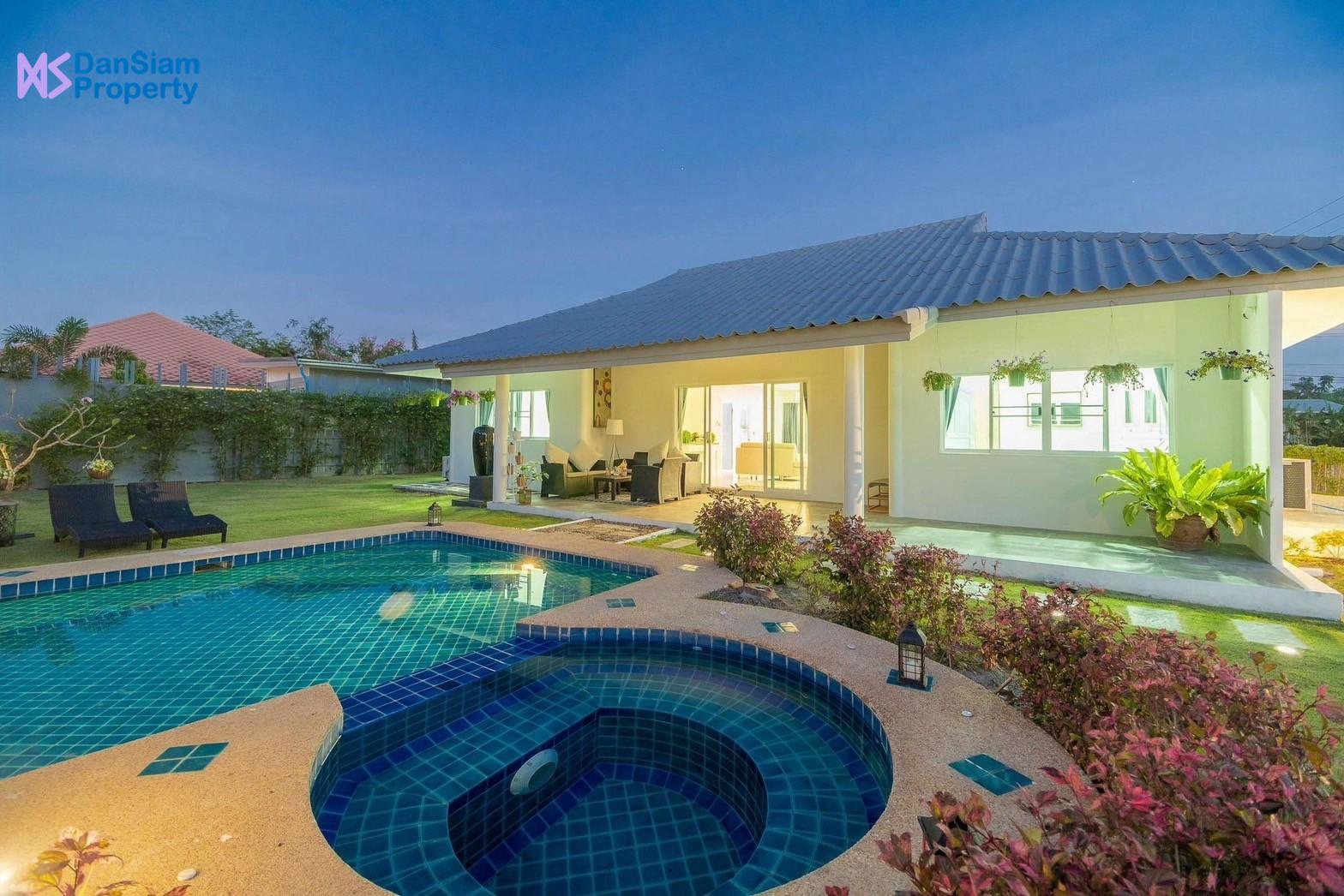 3-Bedroom Pool Villa at Hua Hin Soi70 on Large Land