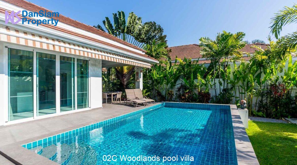 02C Woodlands pool villa