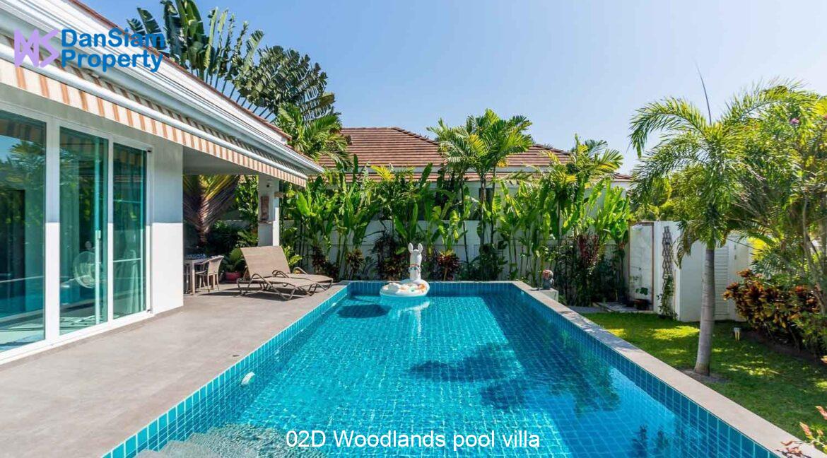 02D Woodlands pool villa