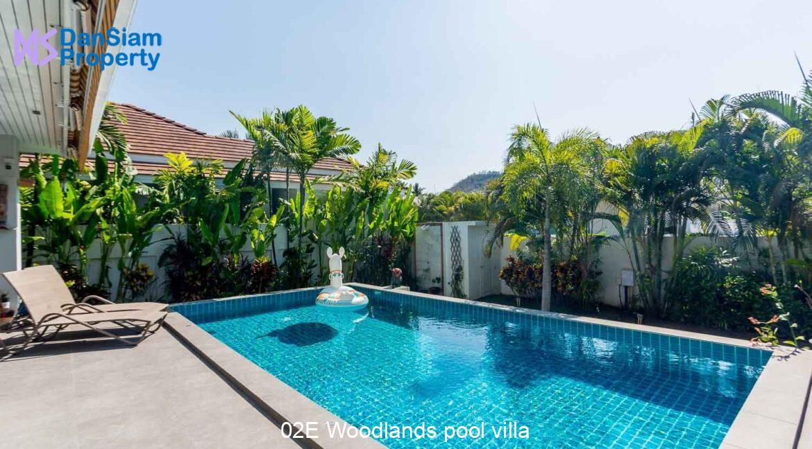 02E Woodlands pool villa