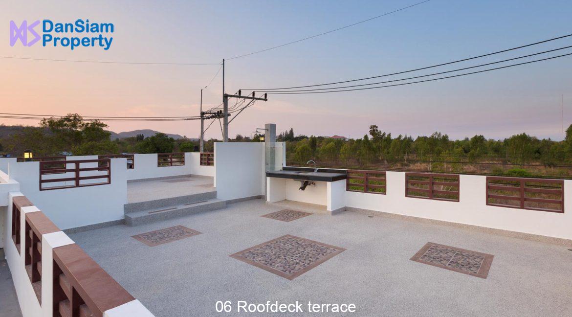 06 Roofdeck terrace