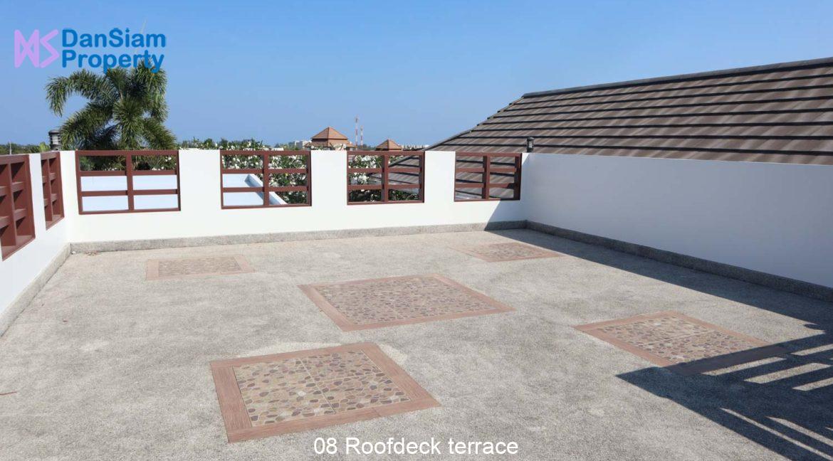 08 Roofdeck terrace