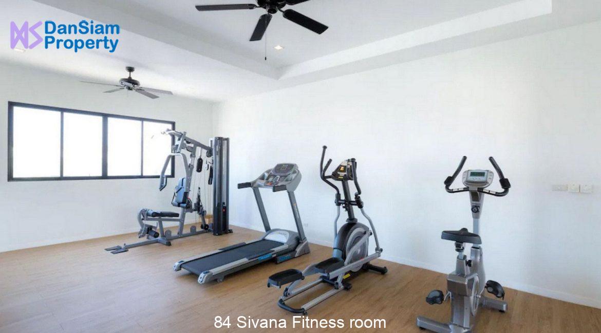 84 Sivana Fitness room