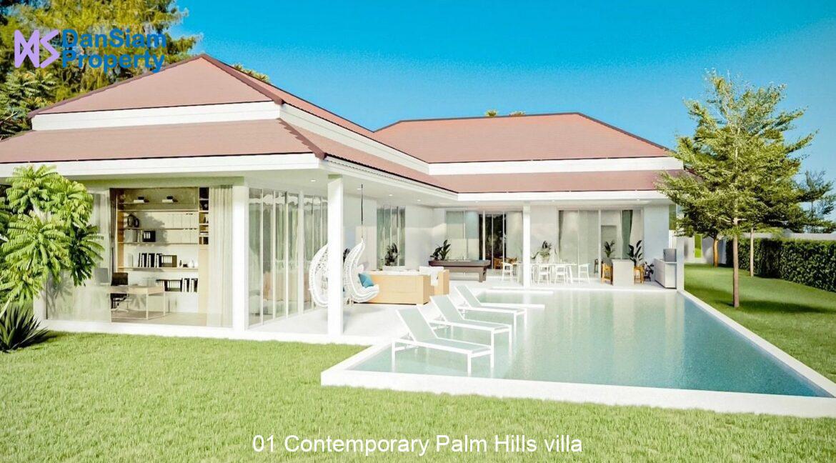 01 Contemporary Palm Hills villa