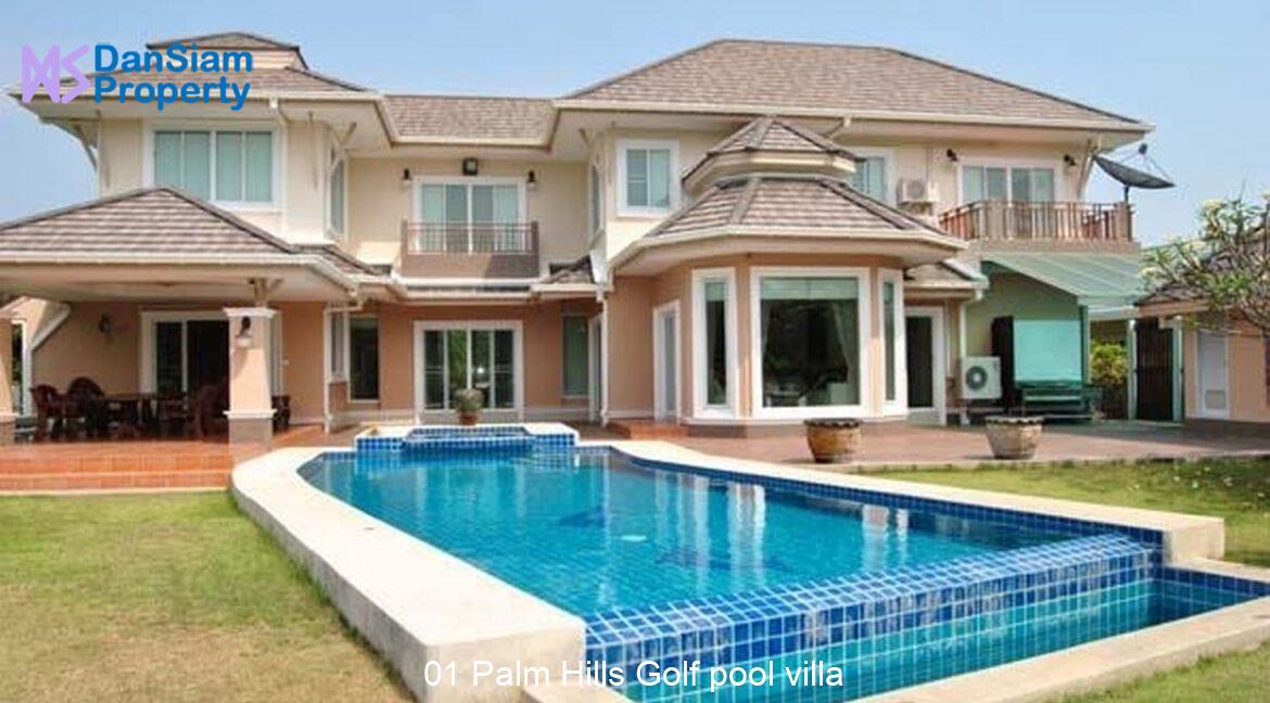 01 Palm Hills Golf pool villa