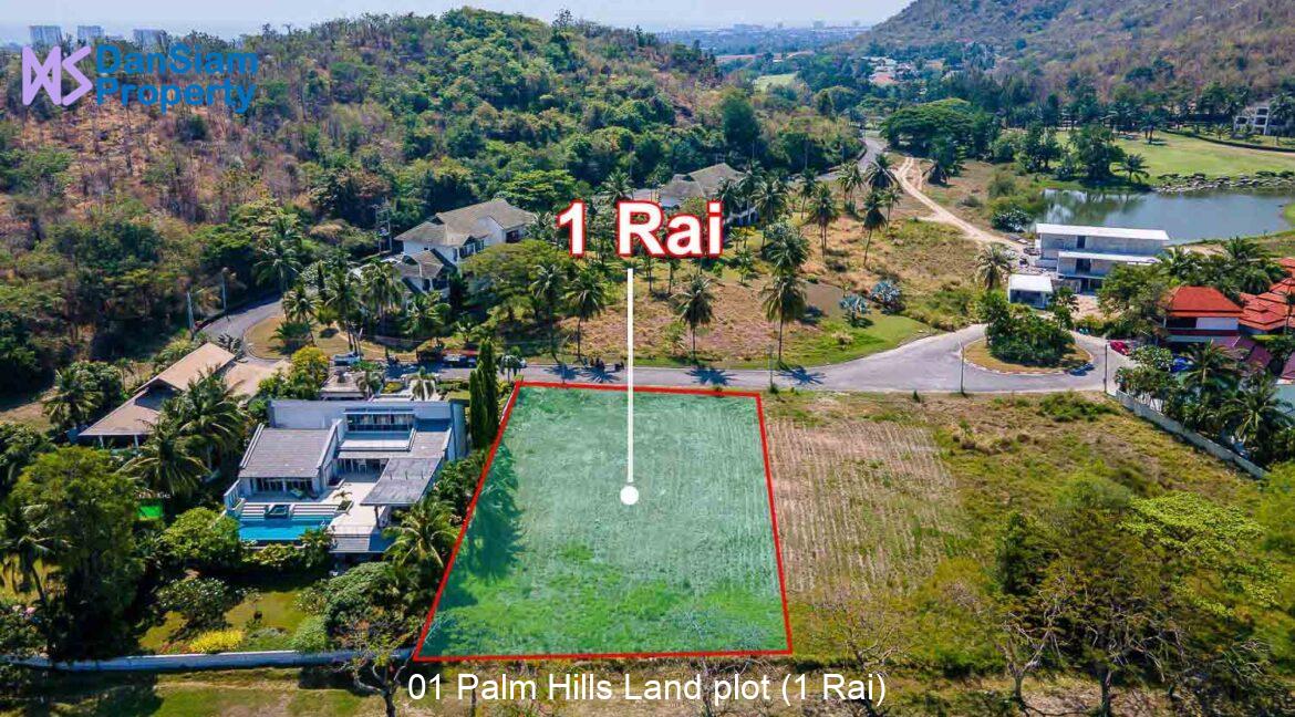 01 Palm Hills Land plot (1 Rai)