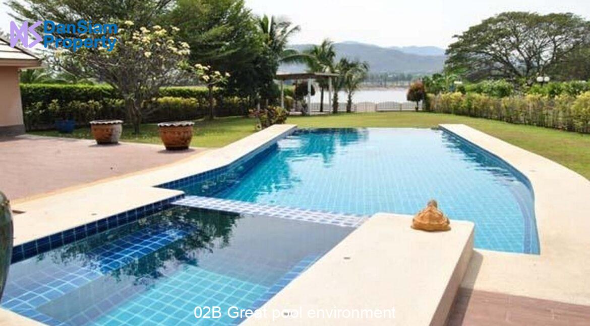 02B Great pool environment
