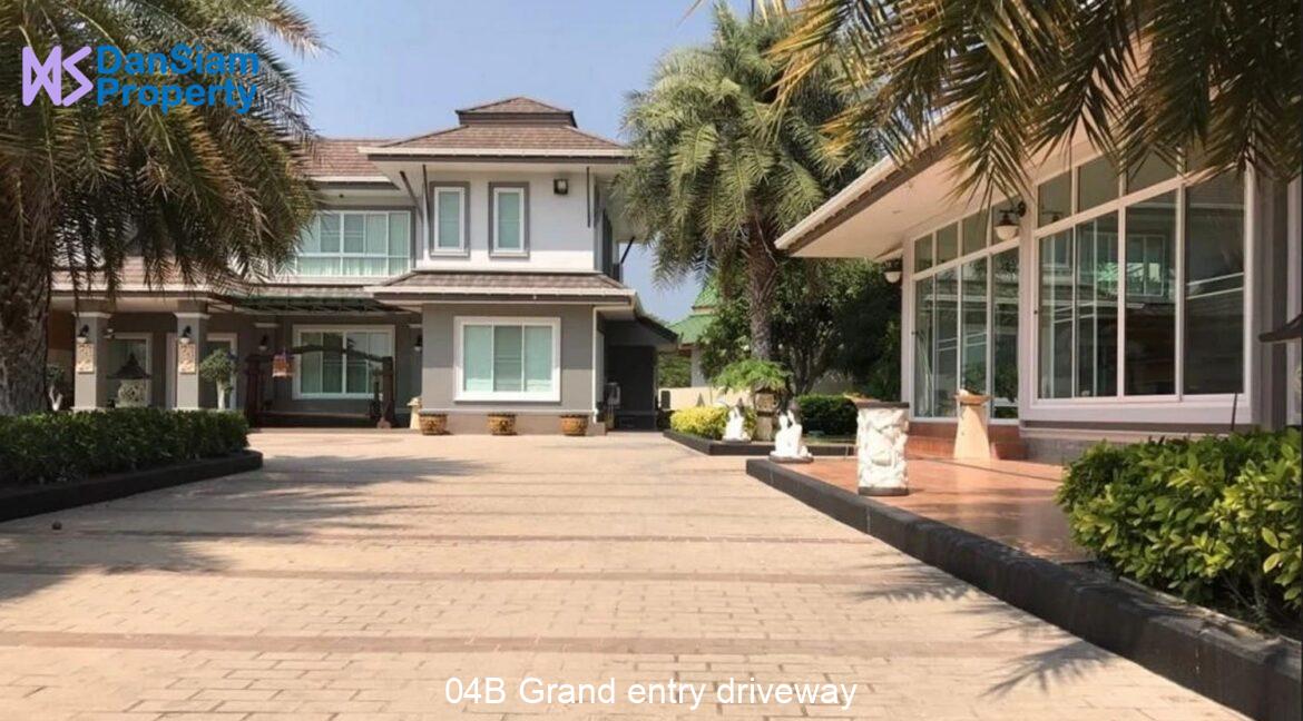 04B Grand entry driveway