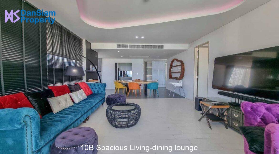 10B Spacious Living-dining lounge