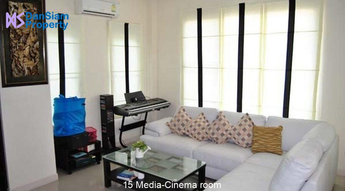 15 Media-Cinema room