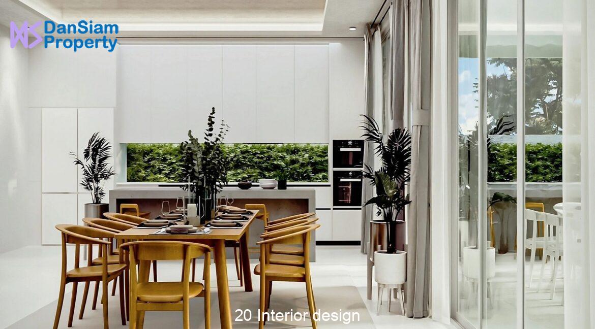 20 Interior design