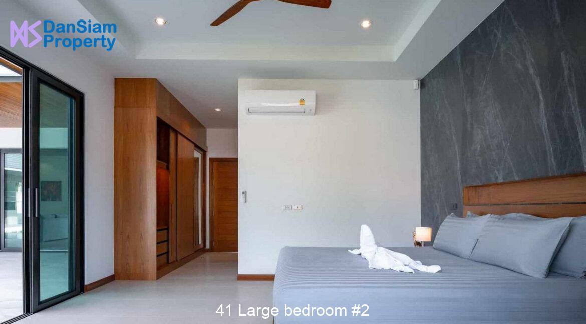 41 Large bedroom #2