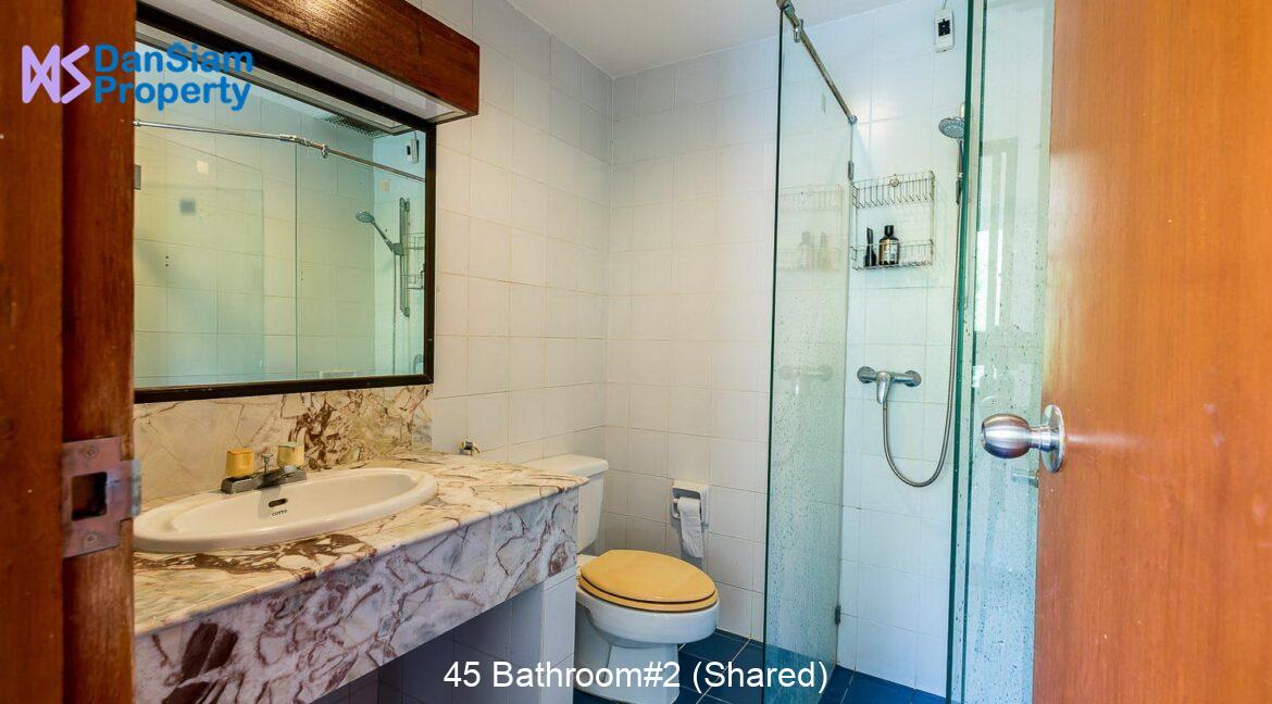 45 Bathroom#2 (Shared)