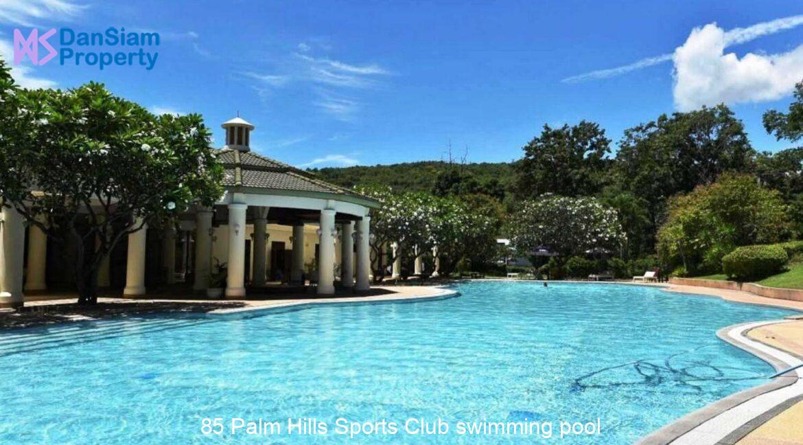 85 Palm Hills Sports Club swimming pool
