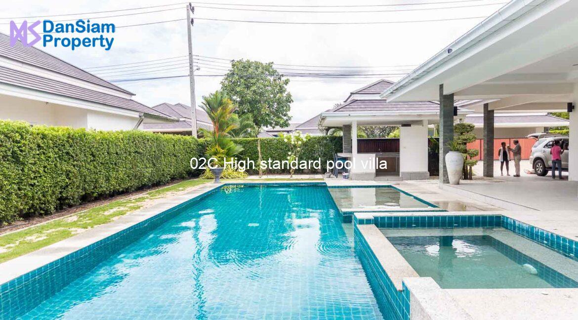 02C High standard pool villa