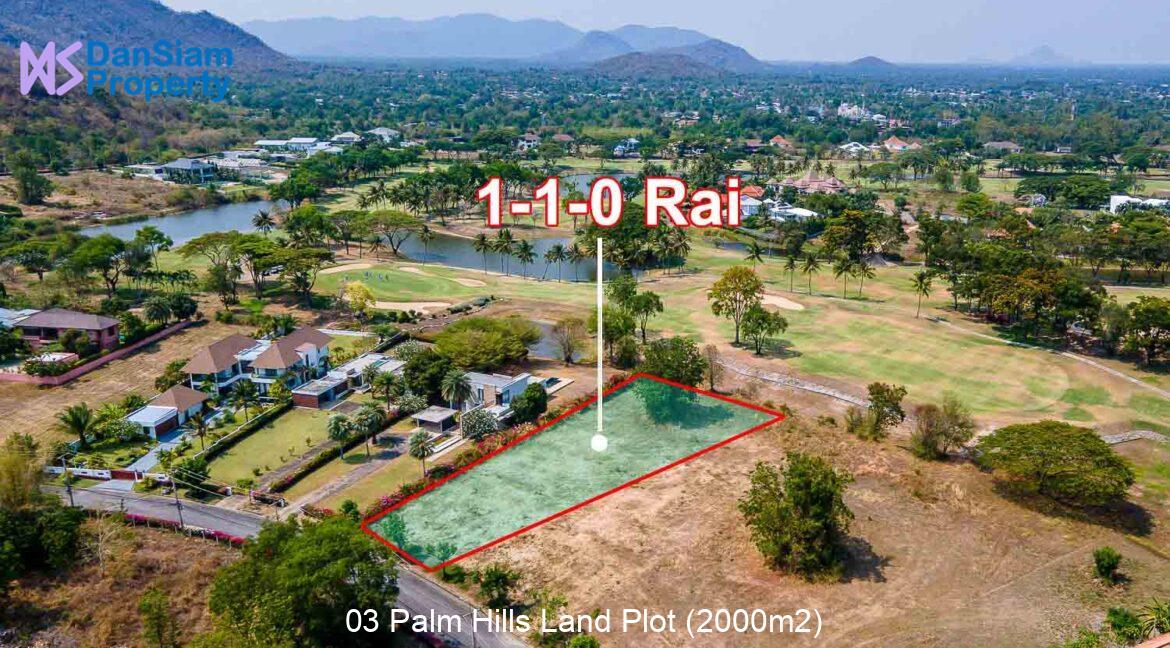 03 Palm Hills Land Plot (2000m2)