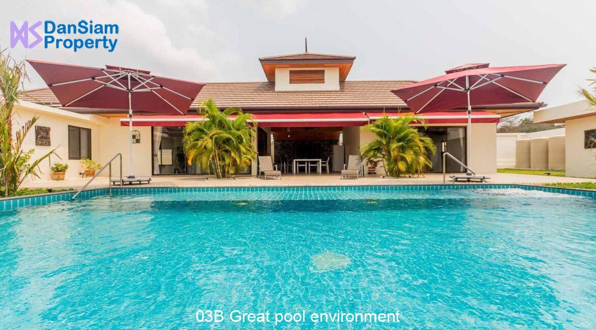 03B Great pool environment