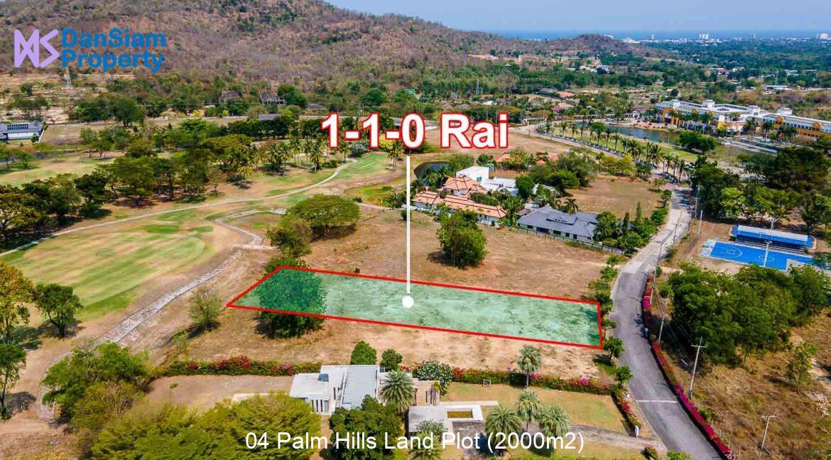 04 Palm Hills Land Plot (2000m2)