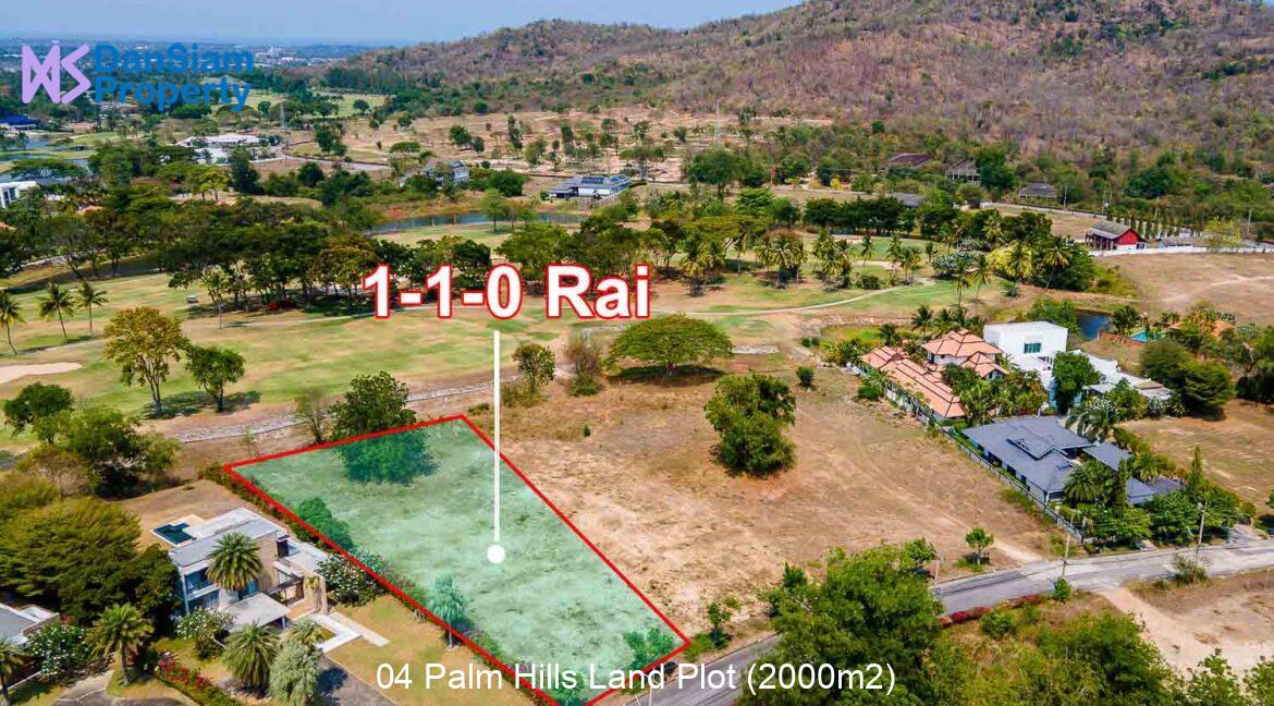 04 Palm Hills Land Plot (2000m2)