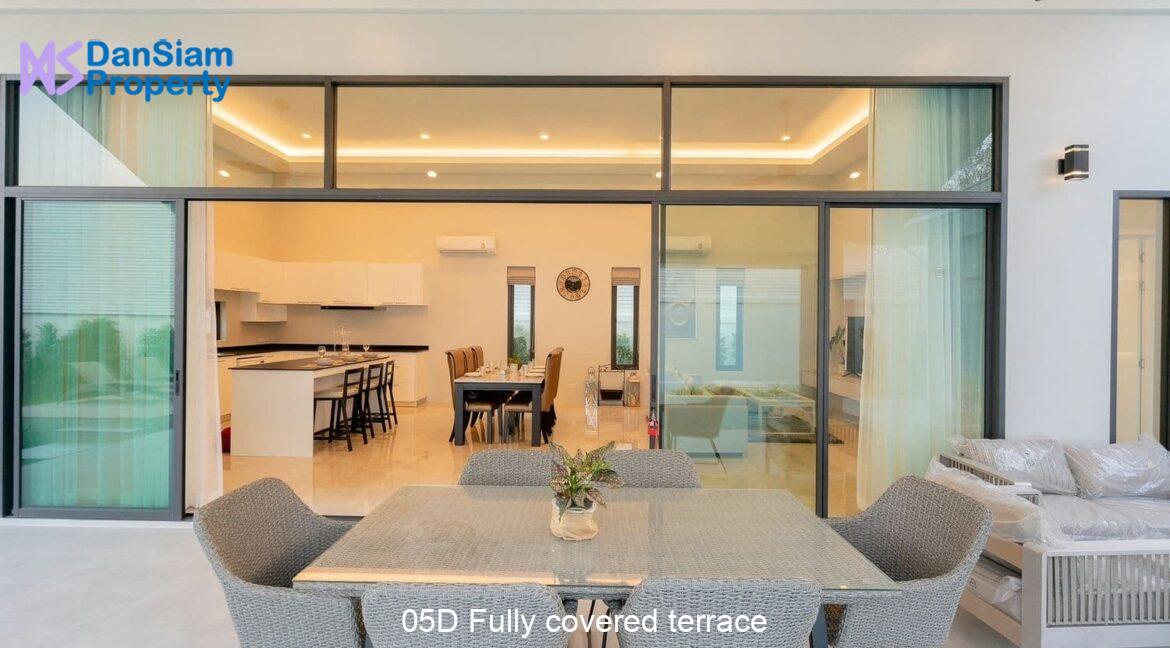 05D Fully covered terrace