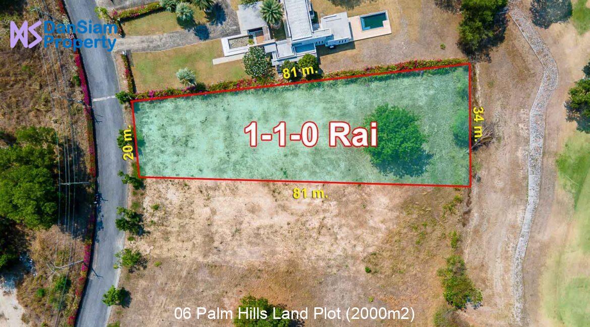 06 Palm Hills Land Plot (2000m2)