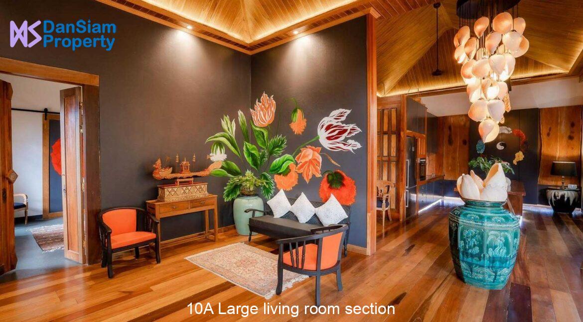 10A Large living room section