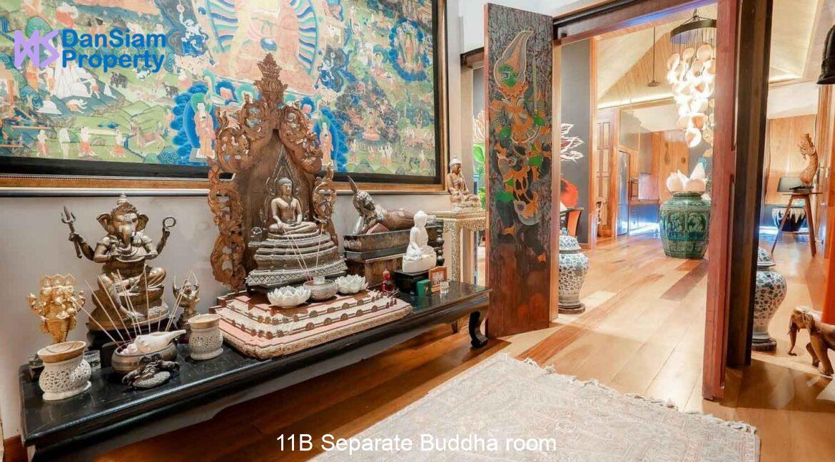 11B Separate Buddha room