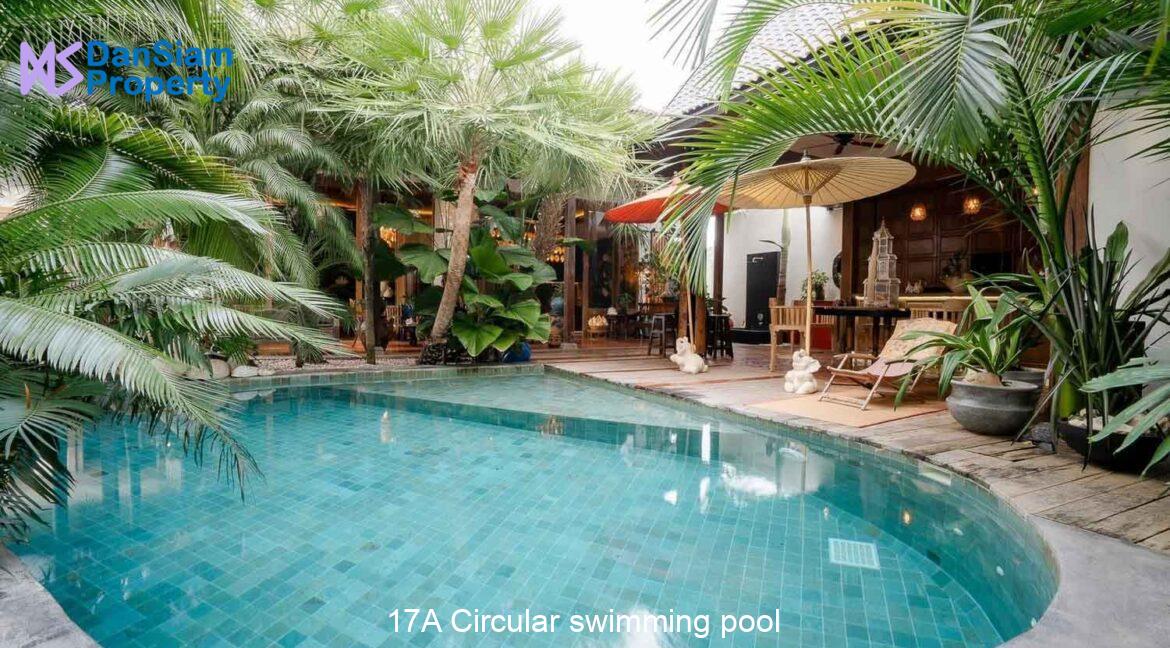17A Circular swimming pool