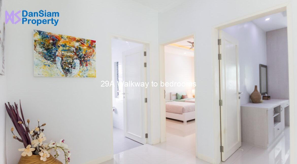29A Walkway to bedrooms