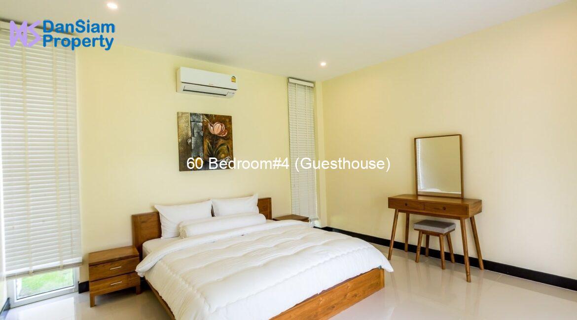 60 Bedroom#4 (Guesthouse)