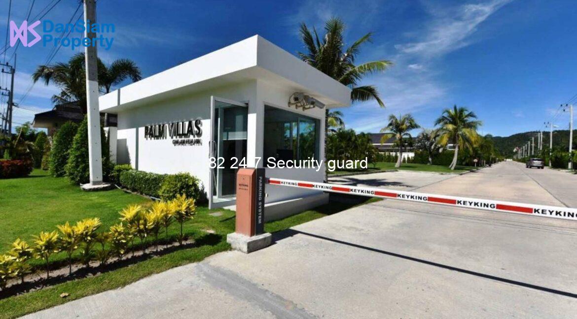 82 24-7 Security guard