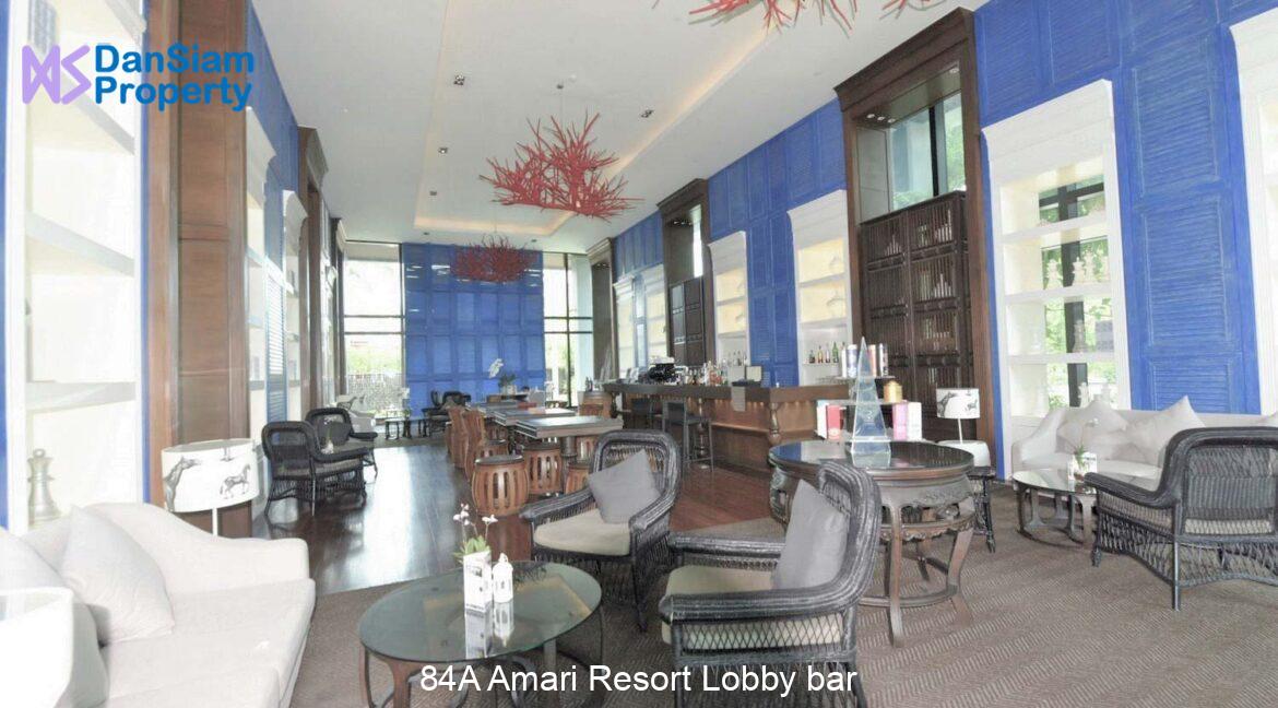 84A Amari Resort Lobby bar