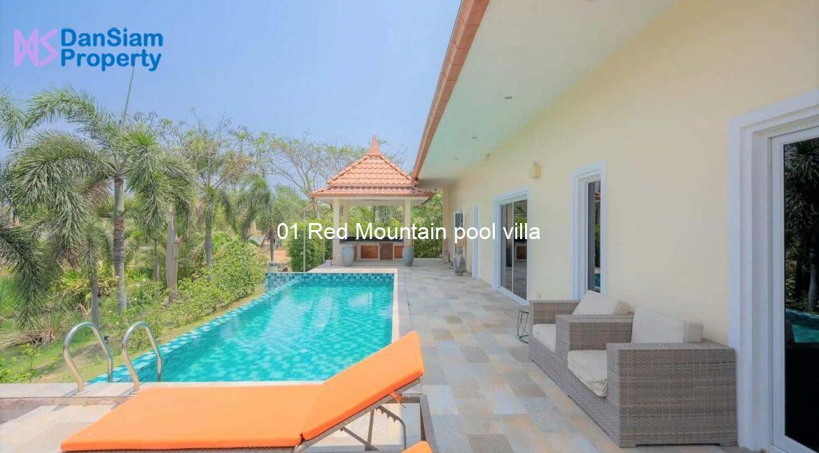 01 Red Mountain pool villa